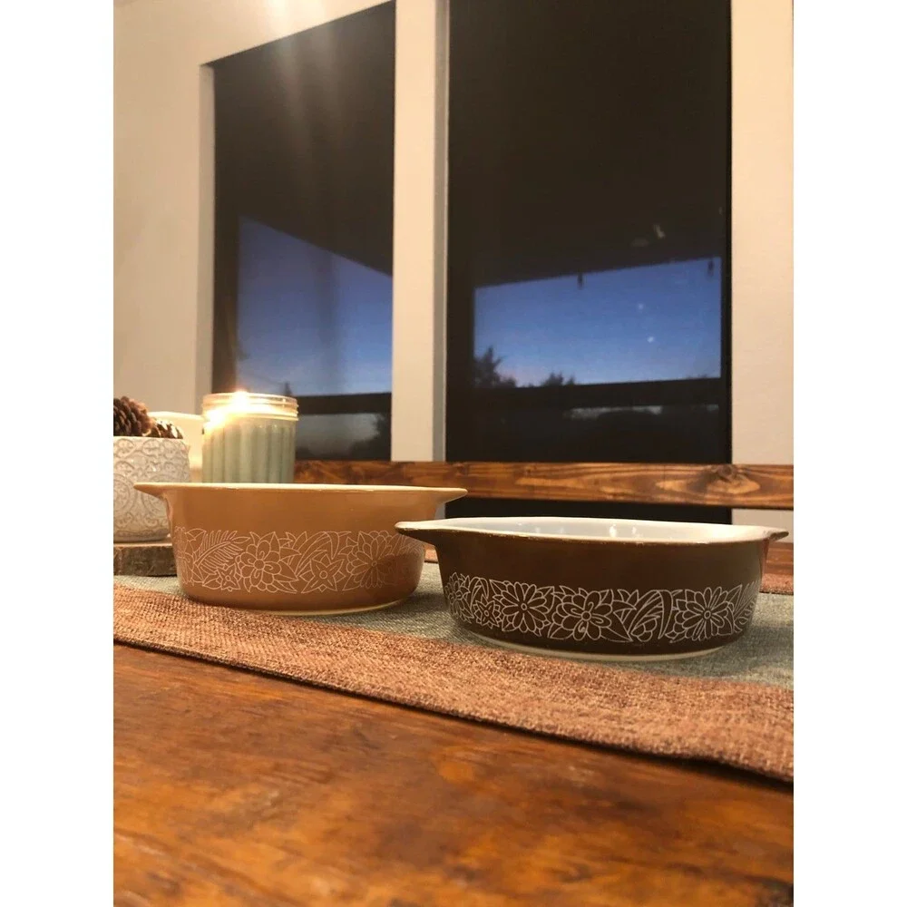 Pyrex Woodland Set